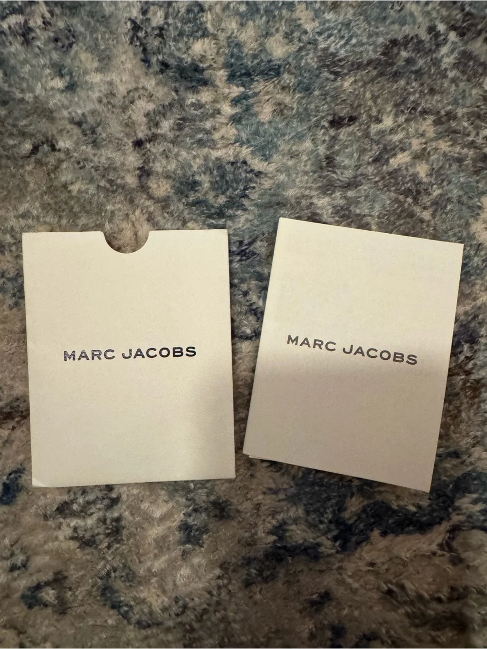 Marc Jacobs Suspiria Logo Print Backpack Gray Nylon with White Letters with card